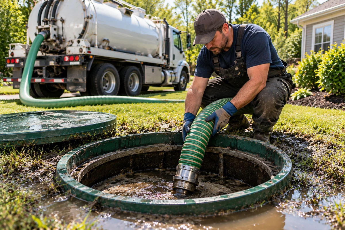 Technician documenting access condition and completing component maintenance in Covington, KY